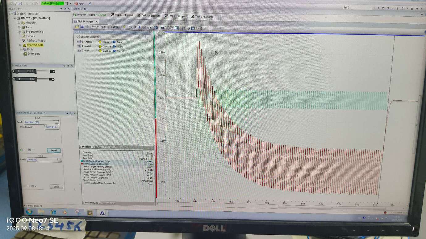 Generate a vibration signal using Labview - Forum: Motion Control ...